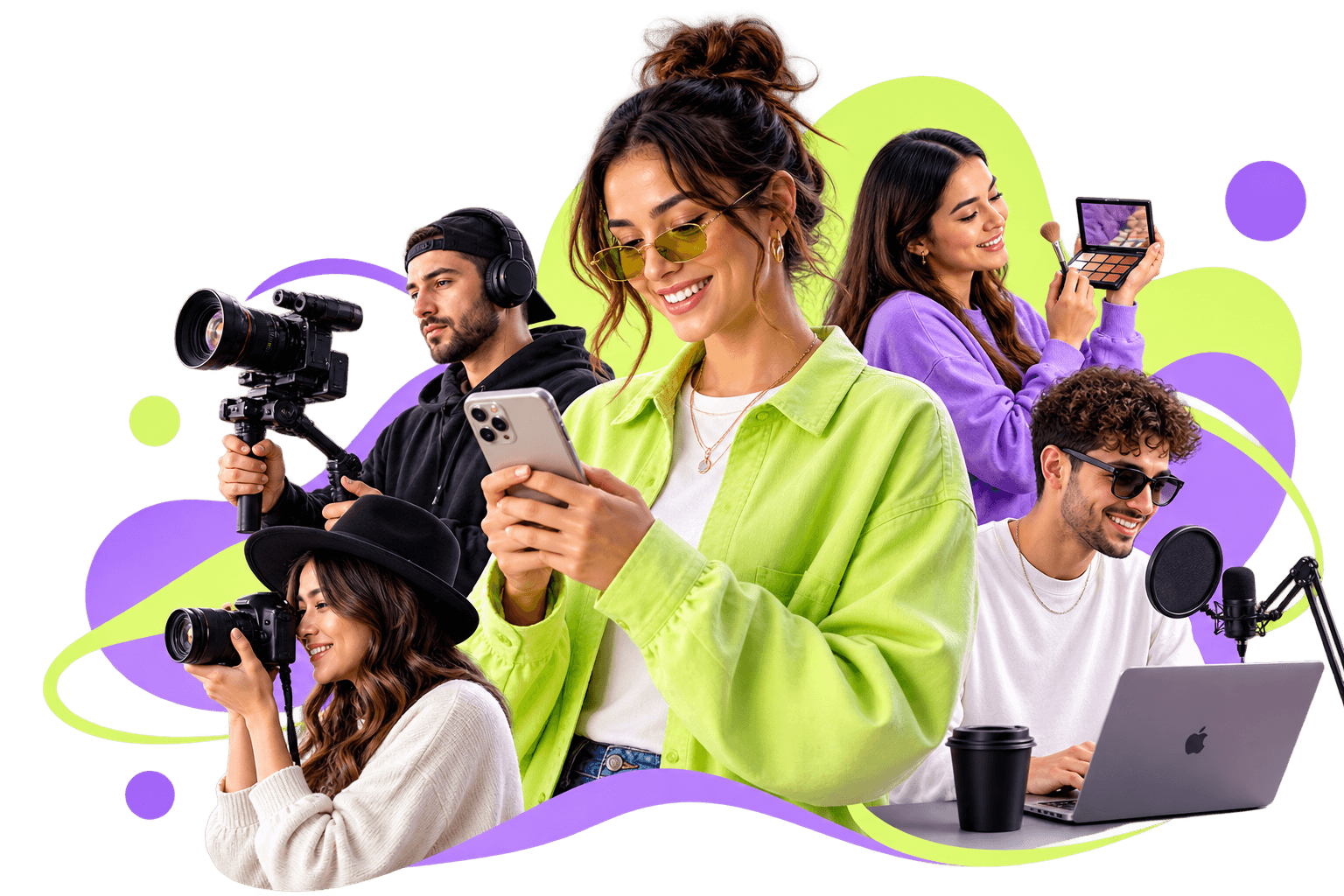 Content creators and influencers